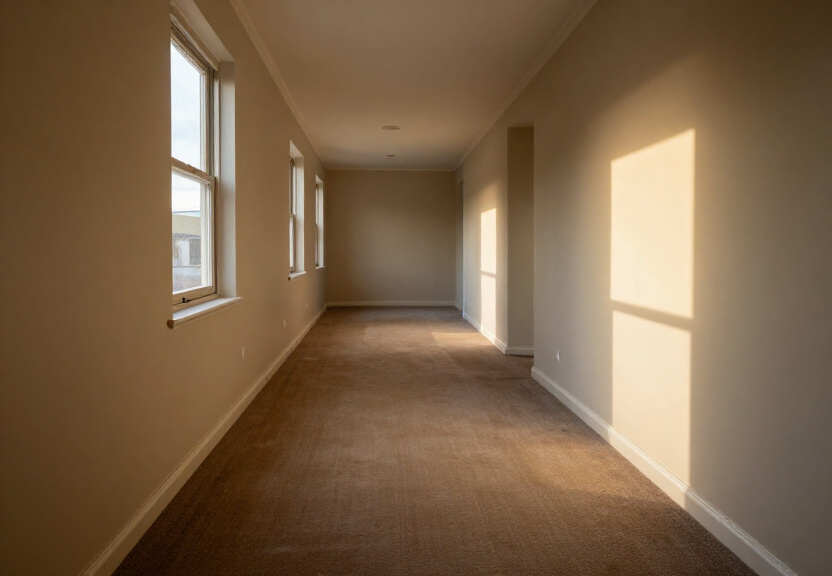 Restored living room in Picnic Point after flood damage repair